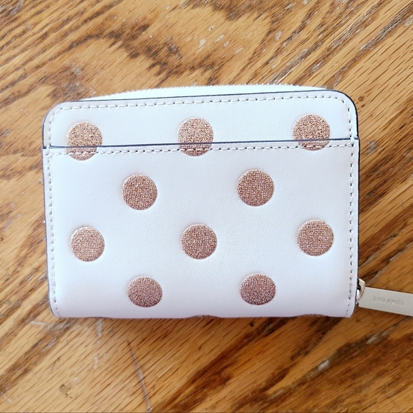 👀50% OFF - NWT‼️ Kate Spade Wrapping Party Gift Small Zip Card Case - Picture 9 of 13